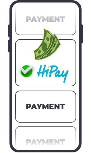 Select HiPay from the withdrawal options