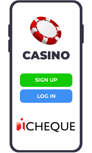 Register at the Casino with iCheque