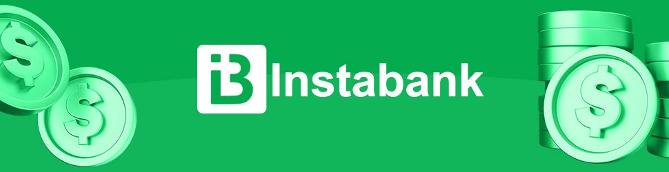 Instabank green logo