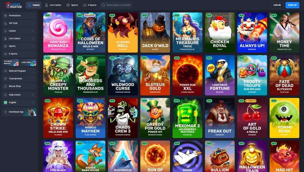 Lucky Hunter casino