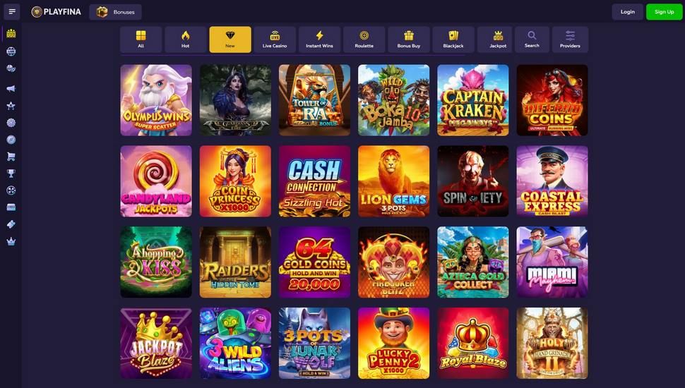 Playfina casino