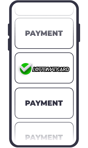 Choose Lottomaticard in payment methods list