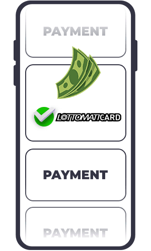 Choose Lottomaticard as a withdrawal method