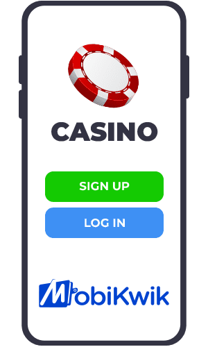 Register at the Casino with MobiKwik