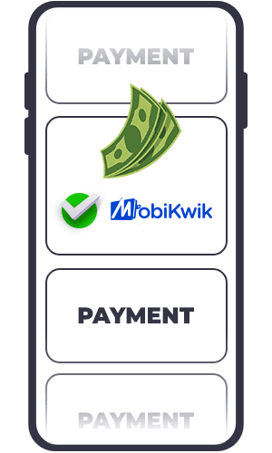 Select MobiKwik from the withdrawal options