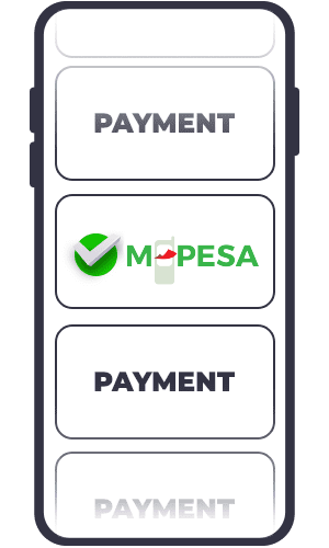 Choose mpesa in payment methods list