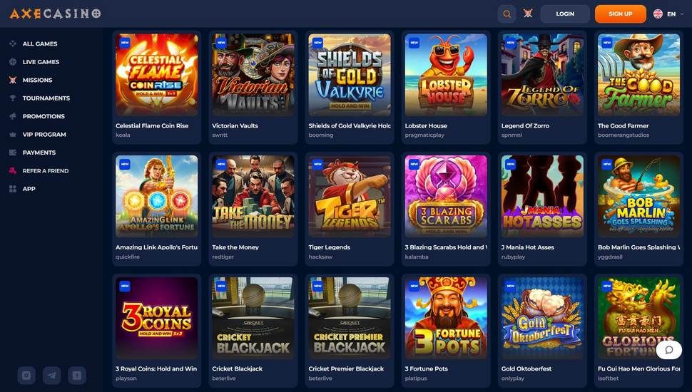 Axe casino