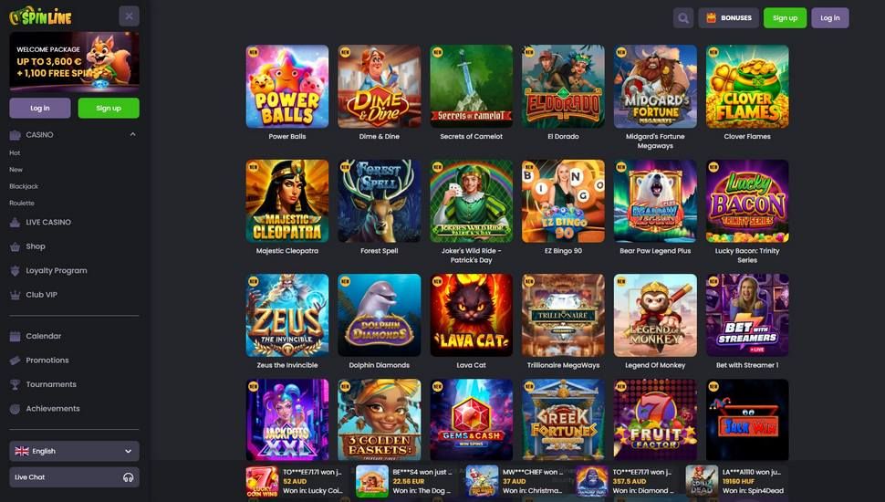 Spinline casino