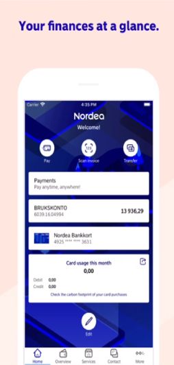 how to register Nordea step 4