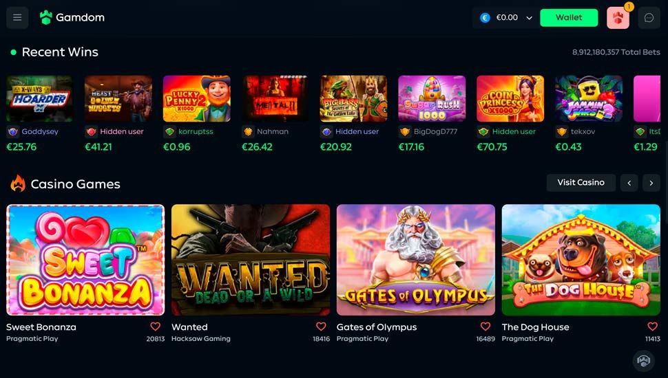 Gamdom casino