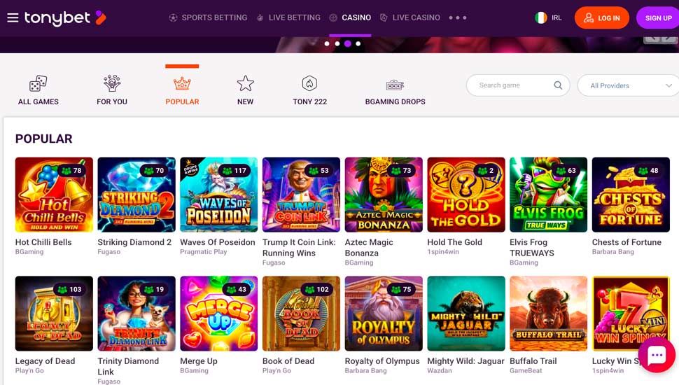 Tonybet casino