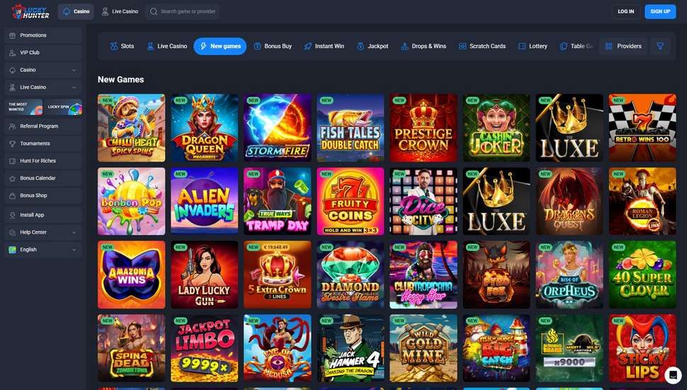 Lucky Hunter casino