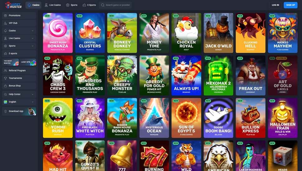 Lucky Hunter casino