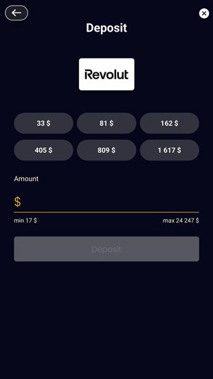 How to Deposit Using Revolut - step 4