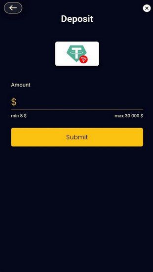 Tether how to deposit 3