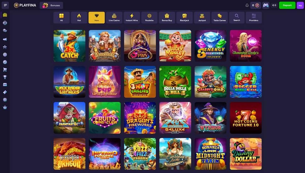Playfina casino