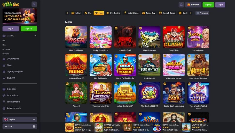 Spinline casino