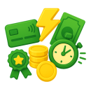 Fees and payment speed