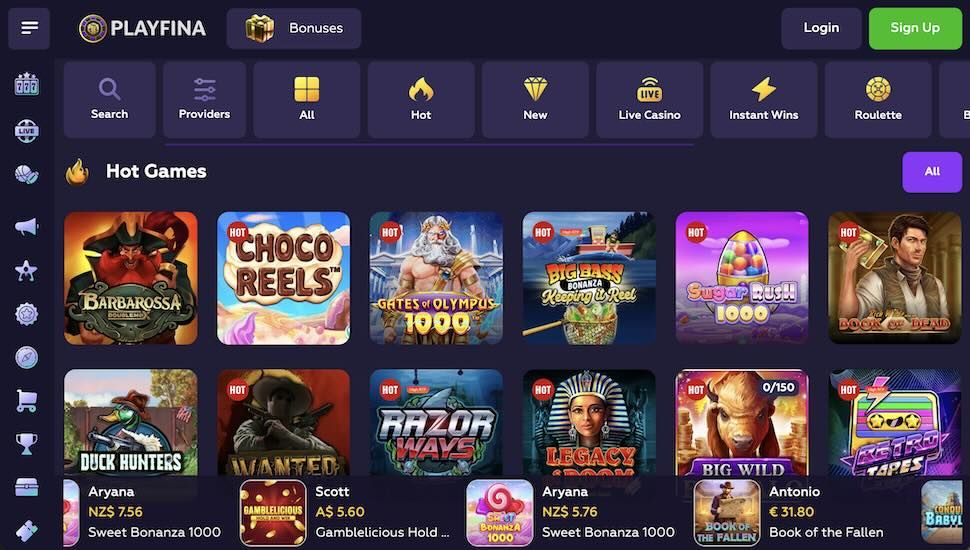Playfina Casino