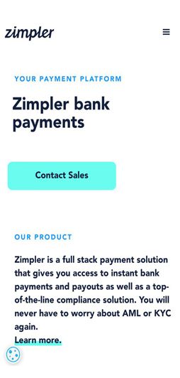 How do I deposit using Zimpler - step 2