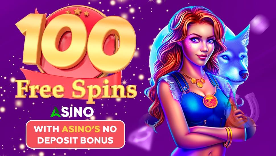 100 Free Spins in Lady Wolf Moon at Asino