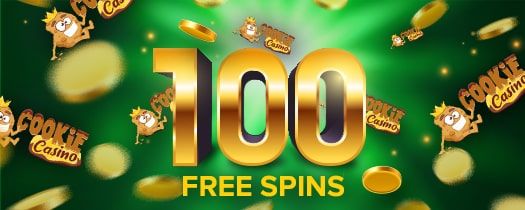 100 Free Spins - Cookie