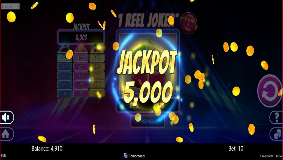 1 Reel Joker Slot - Jackpot