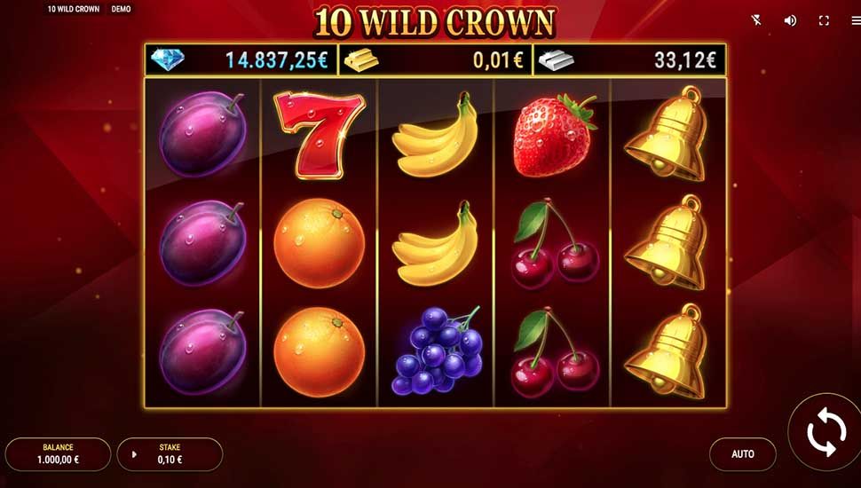 10 Wild Crown Slot - Review, Free & Demo Play preview