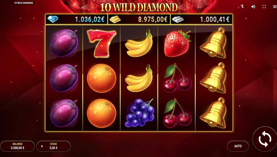 10 Wild Diamond Slot - Review, Free & Demo Play preview
