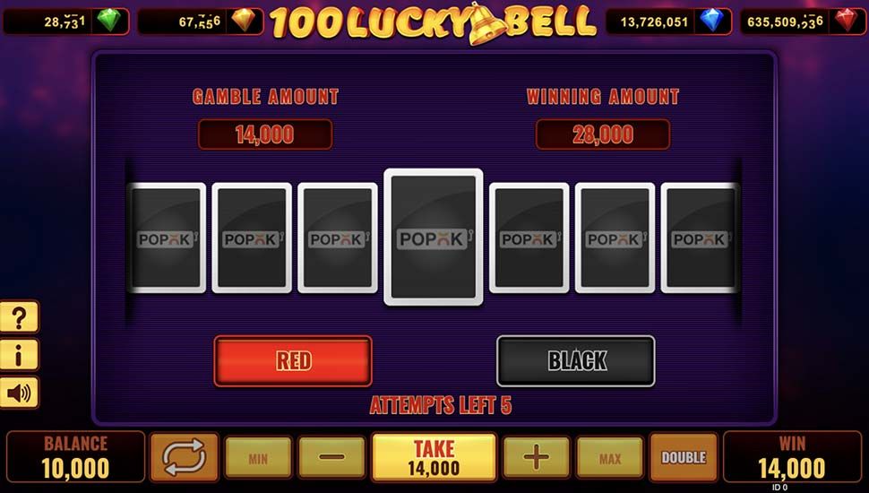 100 Lucky Bell slot Double Feature