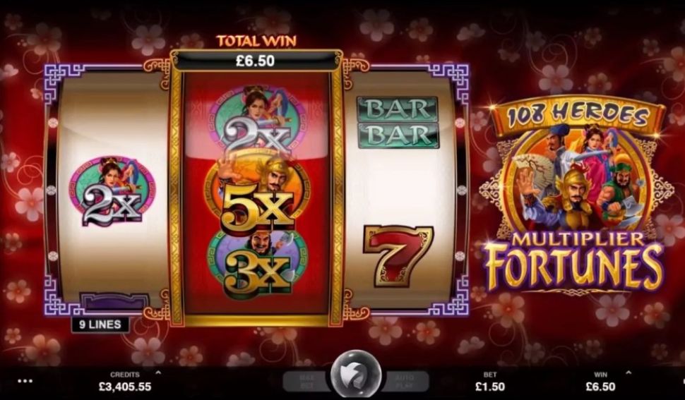 108 Heroes Multiplier Fortunes