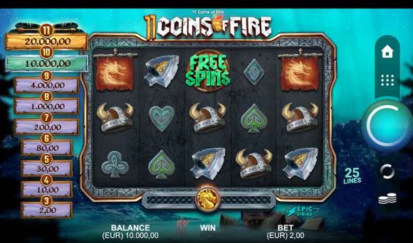11 Coins of Fire