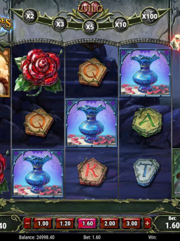 15 Crystal Roses a Tale of Love