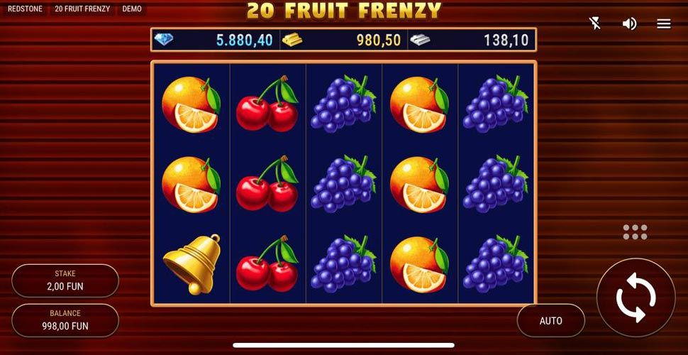 20 Fruit Frenzy slot mobile