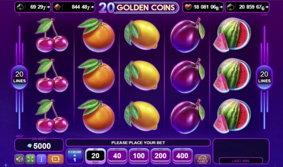 20 Golden Coins