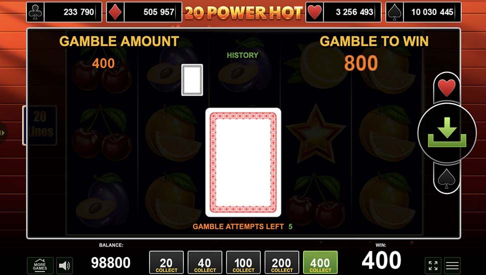 20 Power Hot slot gamble