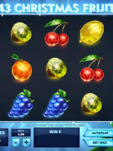 243 Christmas Fruits