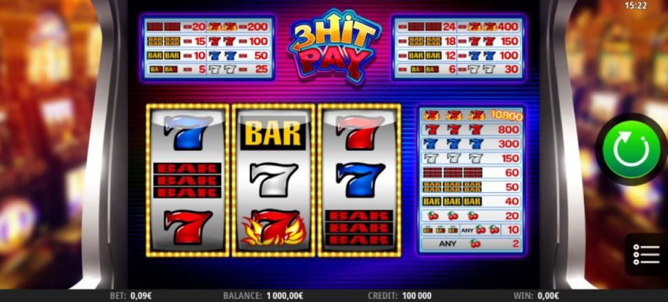 3 Hit Pay slot mobile