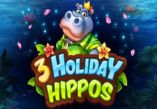 3 Holiday Hippos