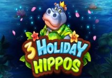 3 Holiday Hippos