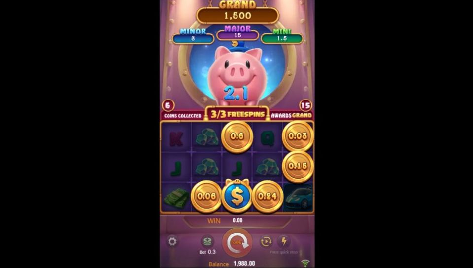 3 Lucky Piggy Slot Free Spins