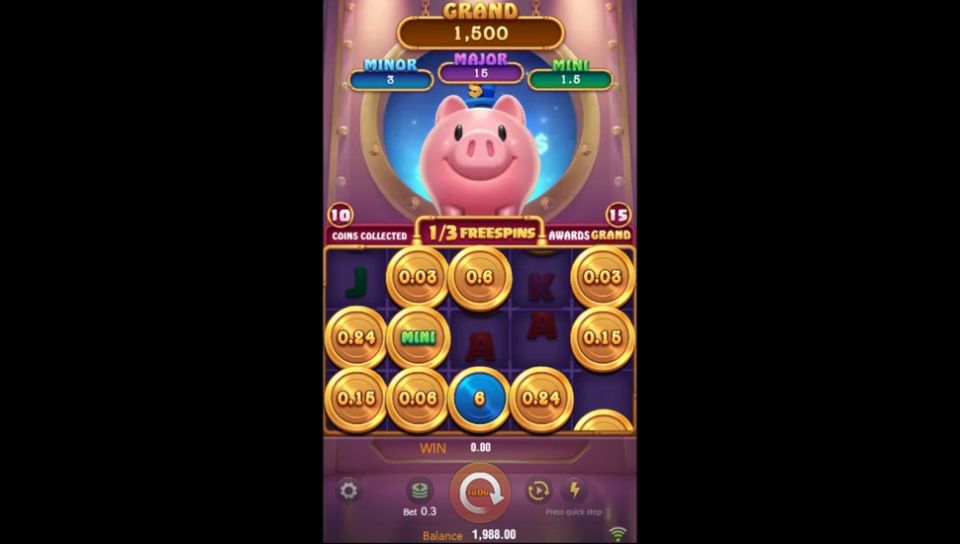 3 Lucky Piggy Slot Jackpots