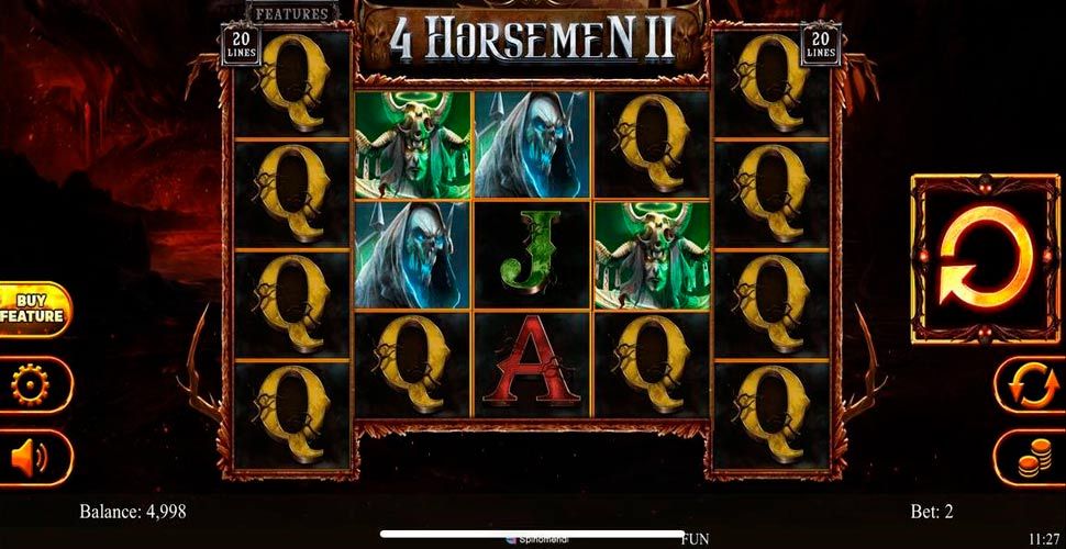 4 Horsemen 2 slot mobile