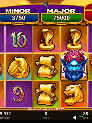 4 Secrets of Aladdin slot