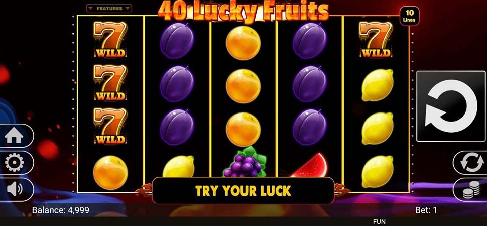 40 Lucky Fruits slot mobile
