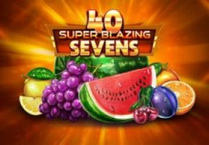 General information about 40 Super Blazing Sevens slot