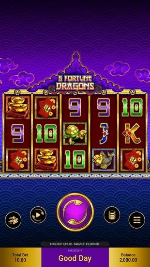 5 fortune dragons slot mobile