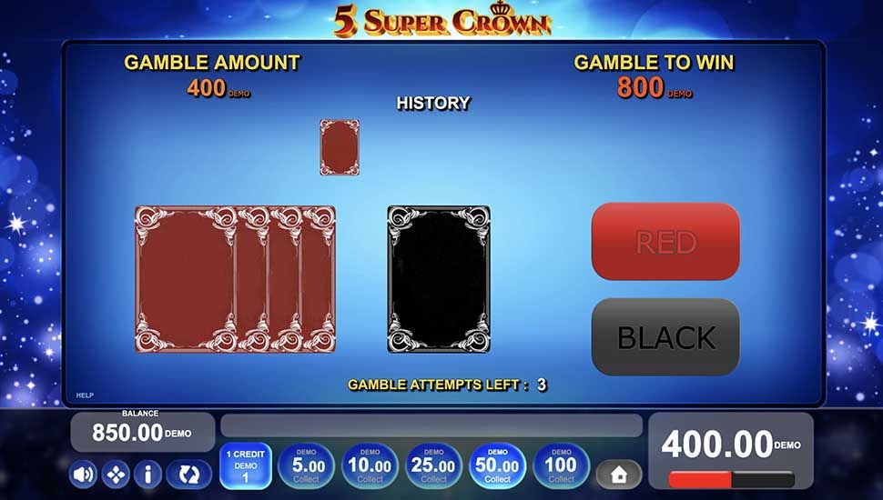5 Super Crown slot gamble