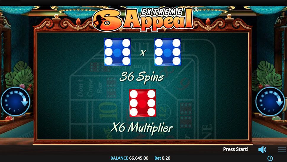 6 Appeal Extreme slot machine