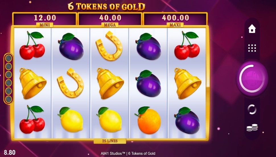 6 Tokens of Gold Slot preview